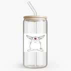 Банка с бамбуковой крышкой