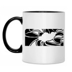 Кружка двухцветная