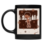 Кружка цветная UV-DTF