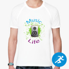 Мужская спортивная футболка