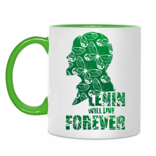 Кружка с принтом Ленин