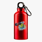 Металлическая бутылка 400 мл UV-DTF