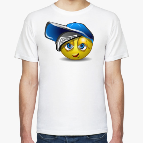 Футболка с принтом Смайл