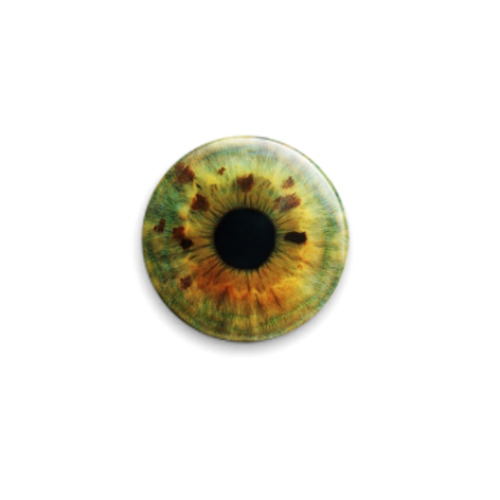 Значок 25мм с принтом eye