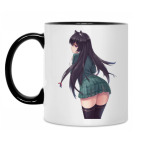 Кружка двухцветная