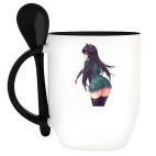 Кружка с ложкой