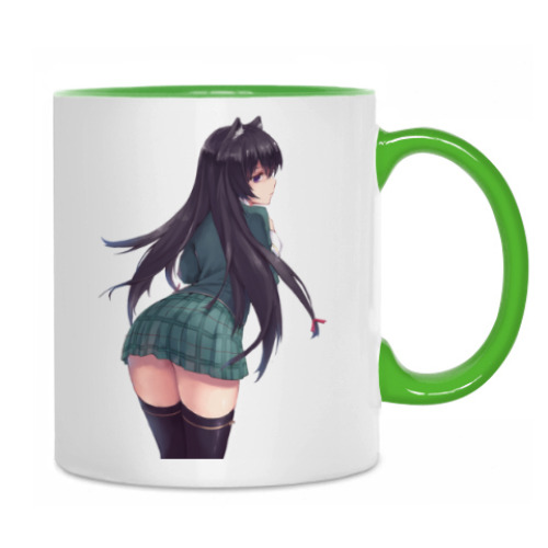 Кружка с принтом Anime art