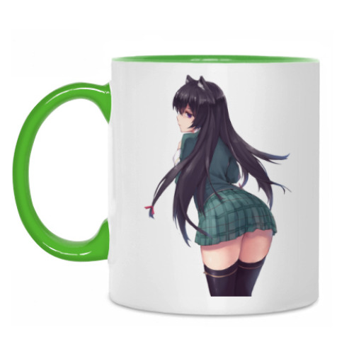 Кружка с принтом Anime art