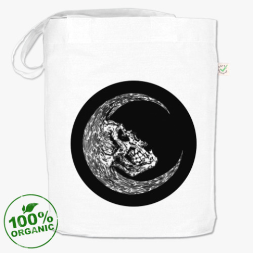 Сумка шоппер с принтом Death moon