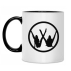 Кружка двухцветная