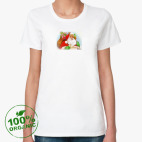 Женская футболка органик