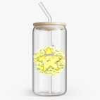 Банка с бамбуковой крышкой