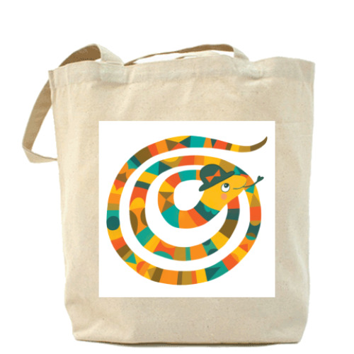 Сумка шоппер Змея