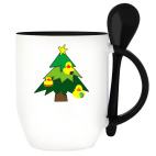 Кружка с ложкой