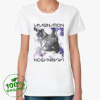 Женская футболка органик