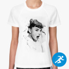 Женская спортивная футболка