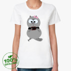 Женская футболка органик