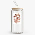 Банка с бамбуковой крышкой