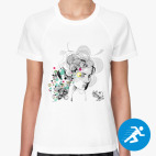 Женская спортивная футболка