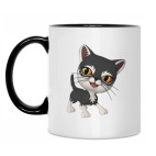 Кружка двухцветная