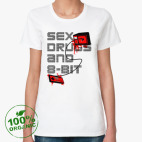 Женская футболка органик