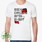 Мужская футболка органик