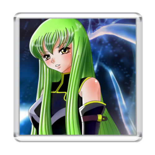 Магнит с принтом Аниме