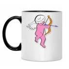 Кружка двухцветная