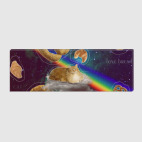 Космический кот на облаке