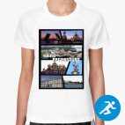 Женская спортивная футболка