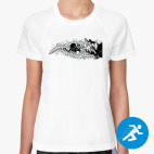 Женская спортивная футболка
