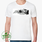 Мужская футболка органик