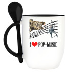 Кружка с ложкой