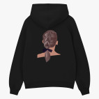 Толстовка худи оверсайз