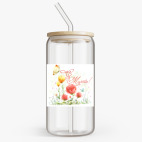 Банка с бамбуковой крышкой