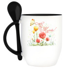 Кружка с ложкой