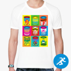 Мужская спортивная футболка