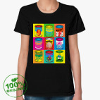 Женская футболка органик