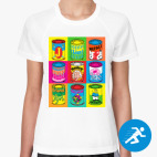 Женская спортивная футболка