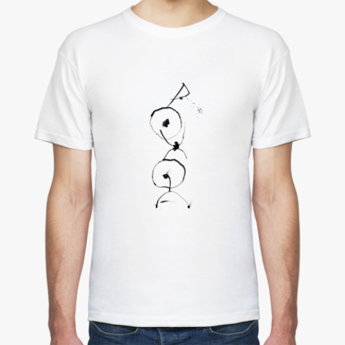 Футболка с принтом Буквы