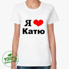 Женская футболка органик