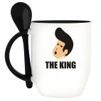 Кружка с ложкой