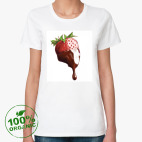 Женская футболка органик