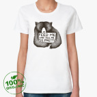 Женская футболка органик