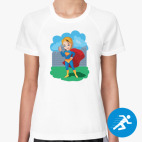 Женская спортивная футболка