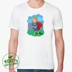 Мужская футболка органик