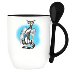 Кружка с ложкой