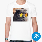 Мужская спортивная футболка