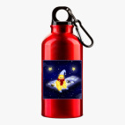 Металлическая бутылка 400 мл UV-DTF