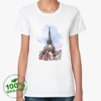 Женская футболка органик